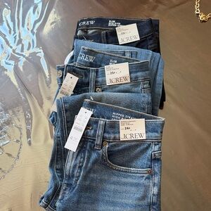 J.Crew Women's Jeans - 3 pairs of Blue Washes